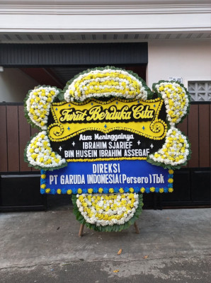 Papan Bunga Duka di Plaju